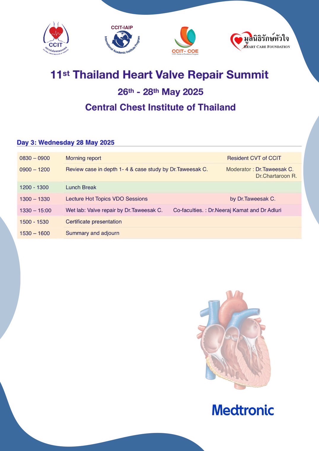 Thailand Valve Repair Summit (workshop)